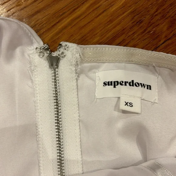 Superdown Karlie One Shoulder Top in White - Picture 8 of 8